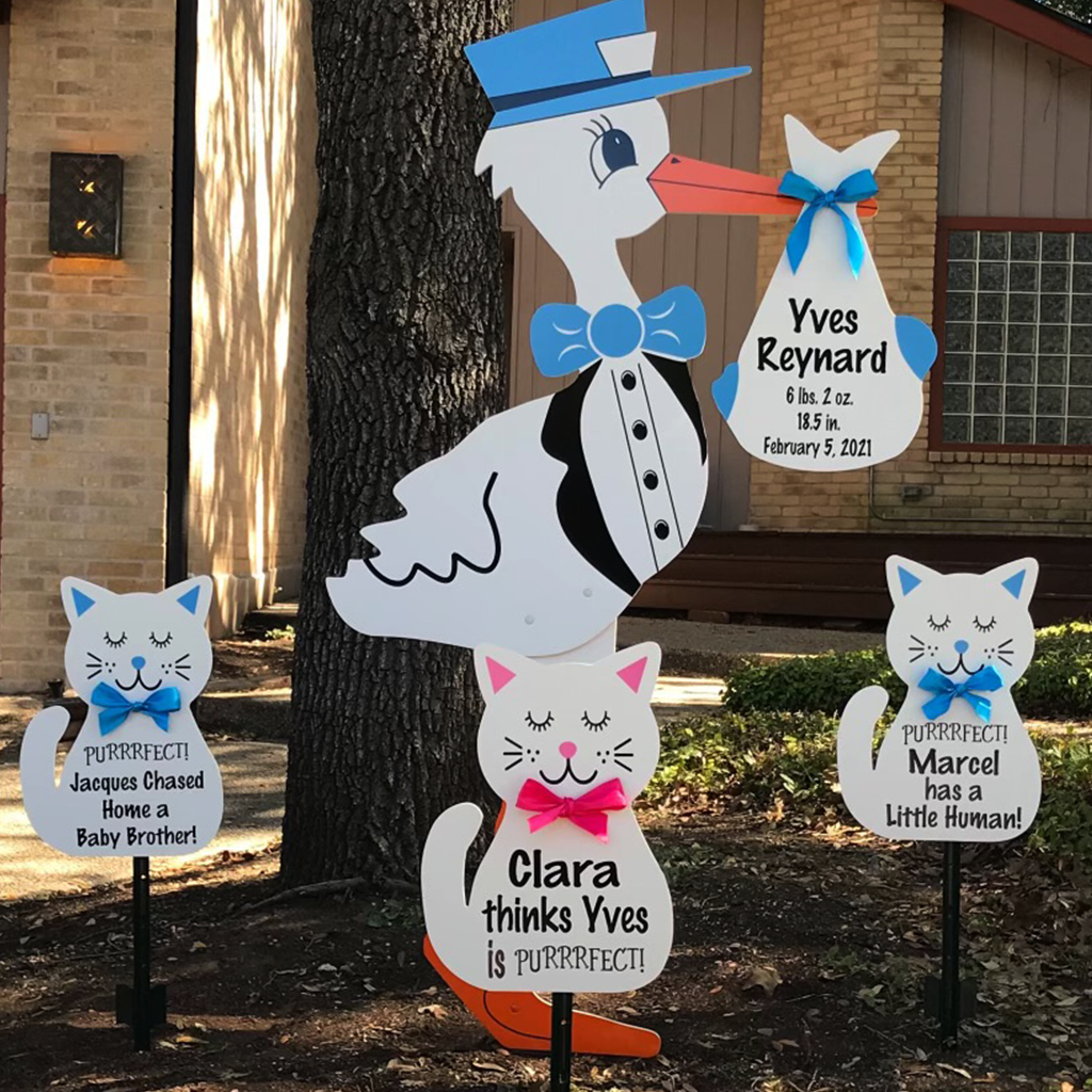 Personalized Cat Sign